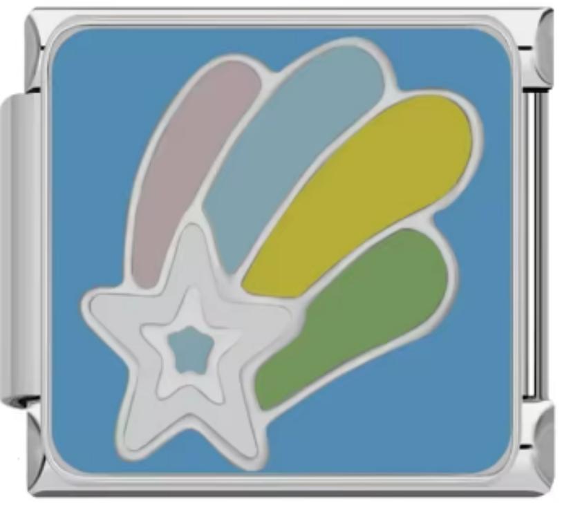 צ׳ארם יד צבעונית עם כוכב