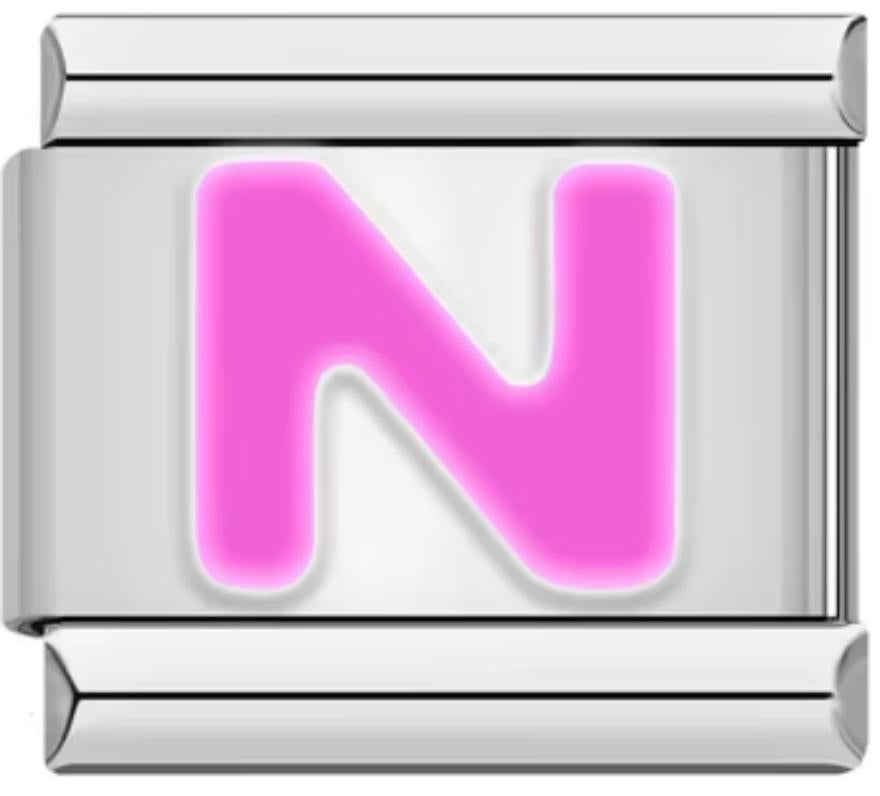 צ׳ארם אות N ורוד