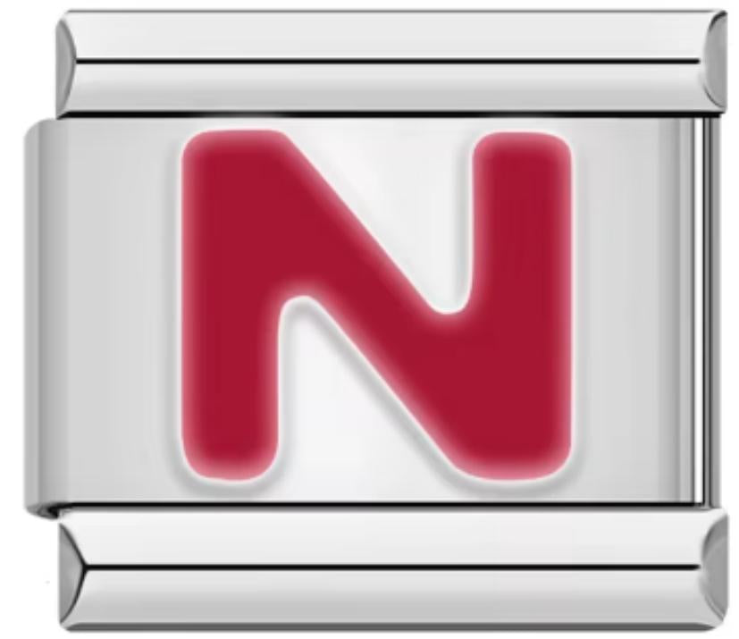 צ׳ארם אות N אדום