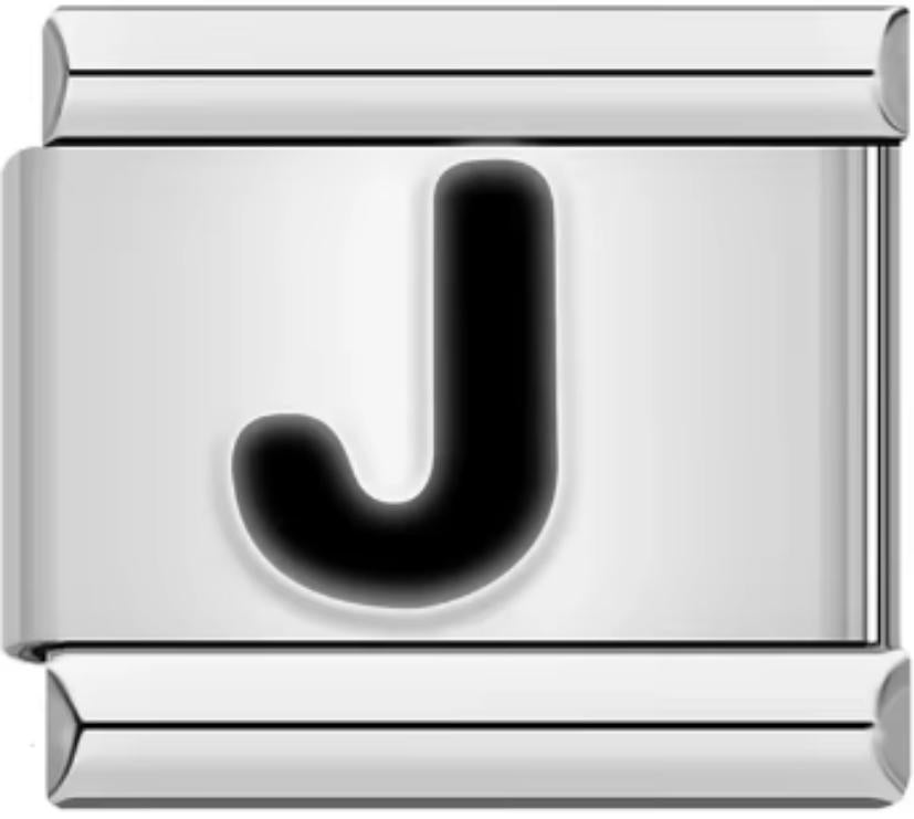 צ׳ארם אות J שחור