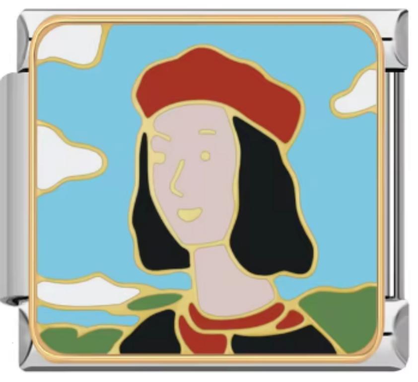 צ׳ארם אישה עם כובע Beret